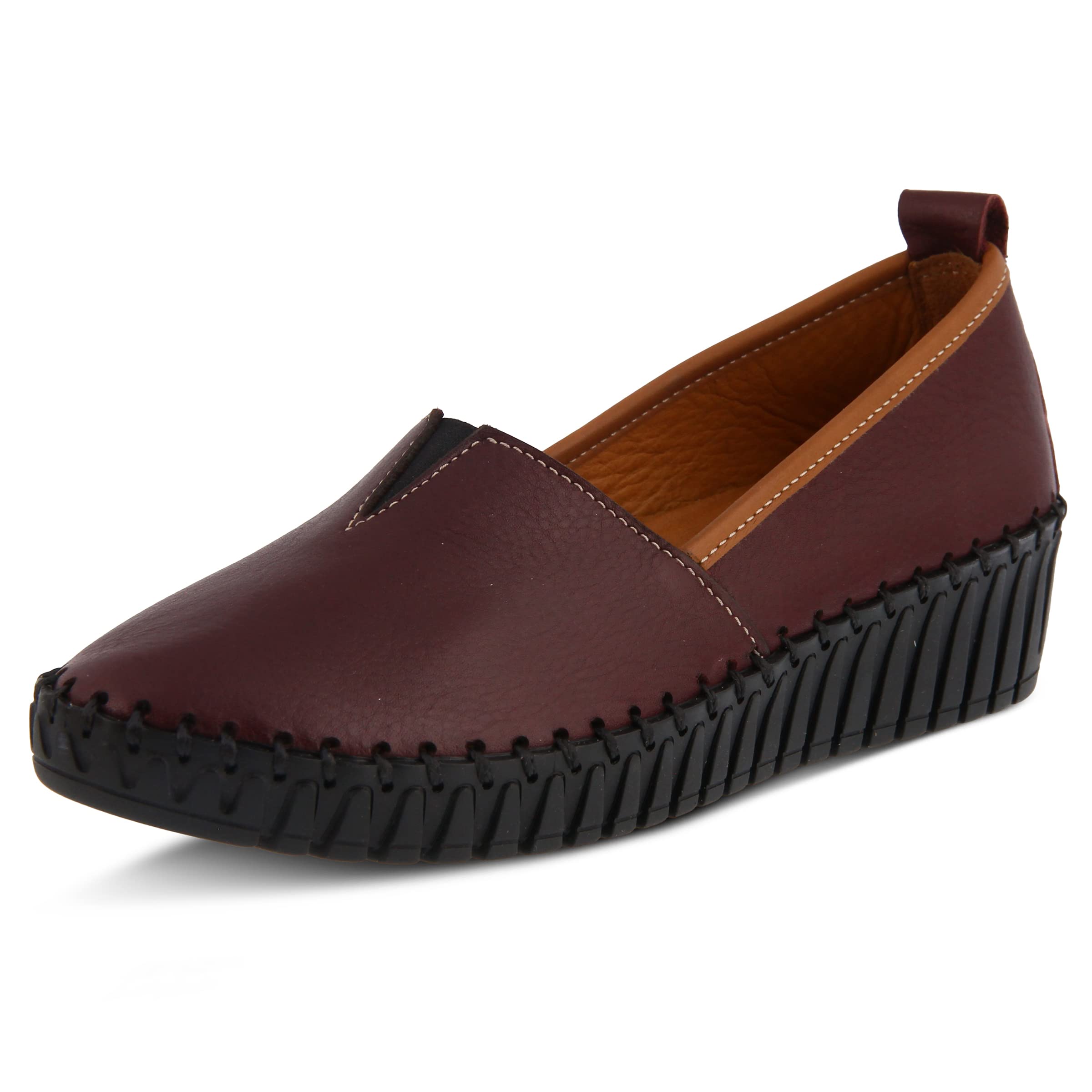 Spring Step Women's Tispea Comfort Loafers - Slip-On Casual Flats for Work, Travel & Everyday Wear