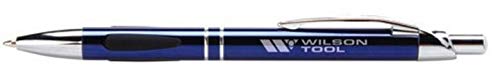 628NAVYBLUE-BLK Vienna Navy Blue Ballpoint Pens with Black Ink - 100 Pack for Office, School & Business Writing Needs