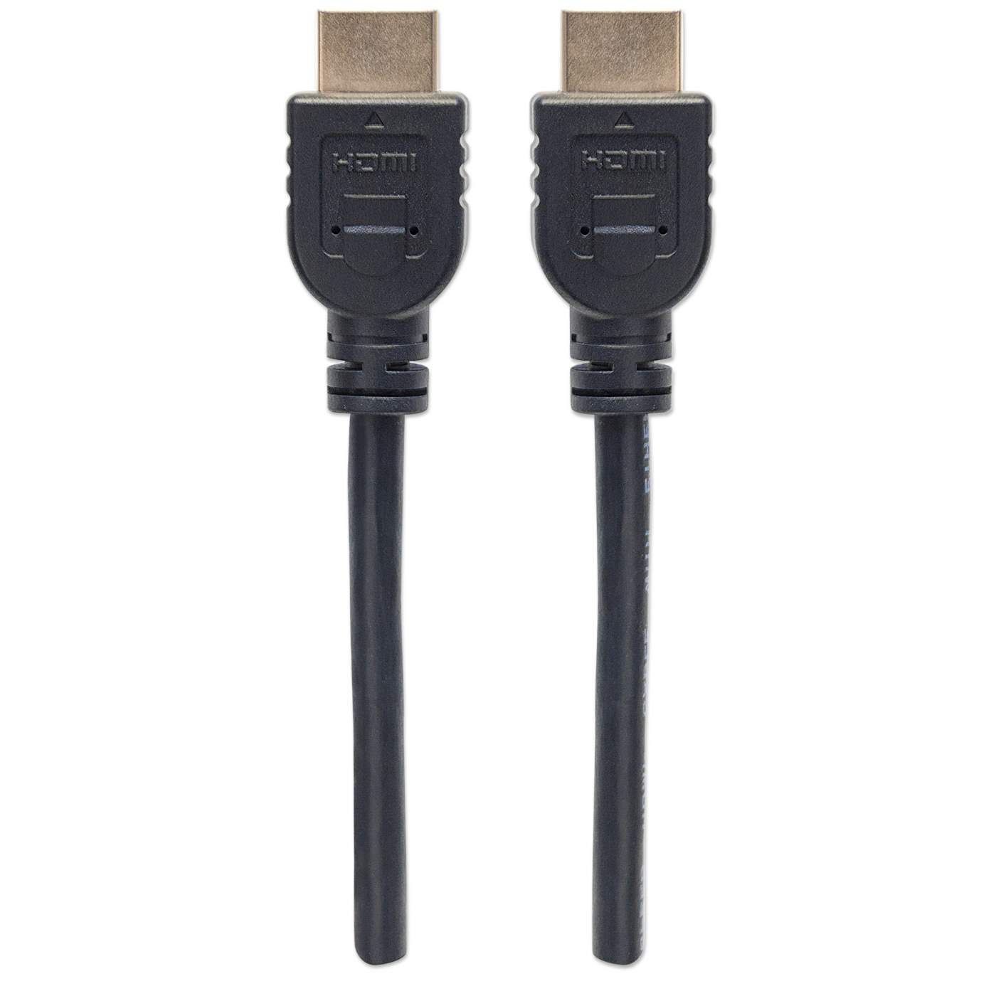 4K Ultra HD In-Wall CL3 Rated High-Speed HDMI Cable with Ethernet - 6ft (2m) - Supports 18Gbps, 3D, HDR - Perfect for Home Theater, Gaming & Office Setup