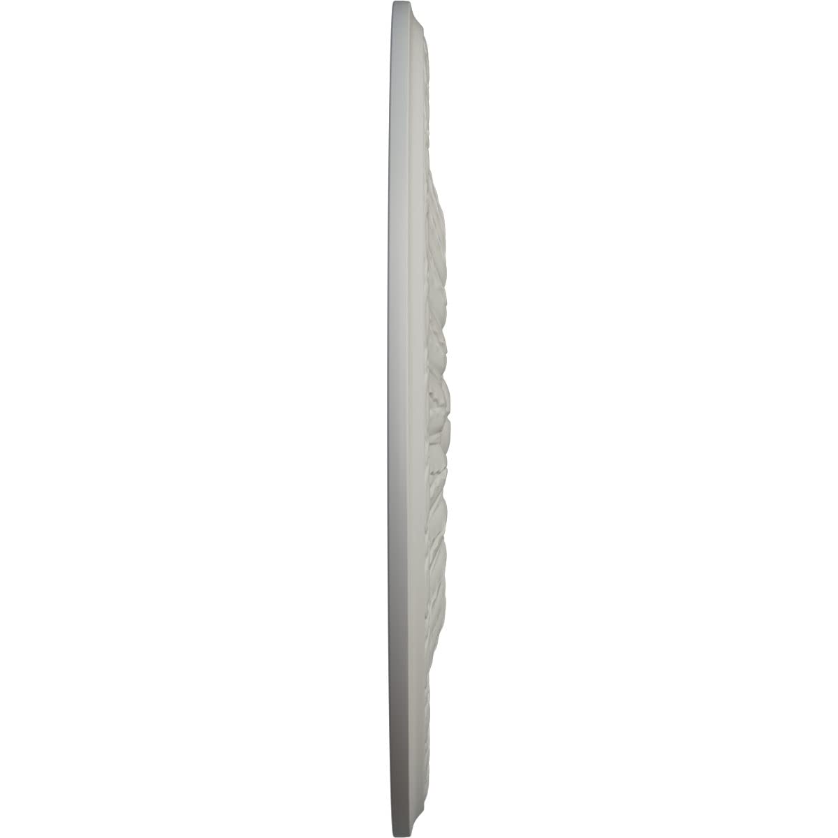 Ekena Millwork CM24TEPCF 24-Inch Temple Ceiling Medallion - Hand-Painted Pot of Cream Finish, 1 5/8