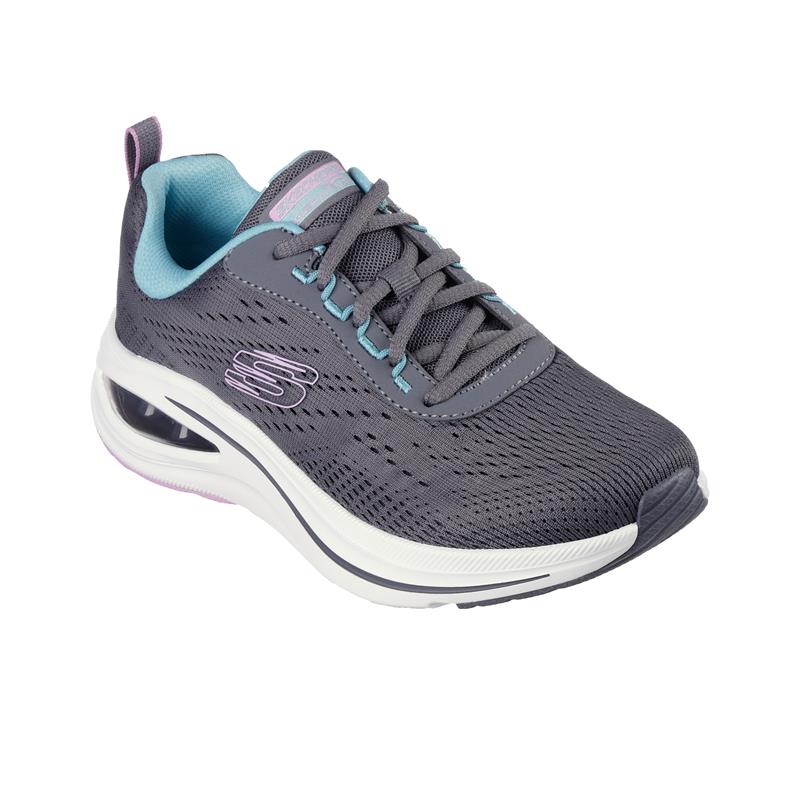 SKECHERS Men's Air Meta Sneakers - Lightweight Running Shoes for Men, Breathable Mesh Walking Shoes with Cushioned Comfort - Perfect for Jogging, Gym Workouts & Daily Wear (150131/CCMT)