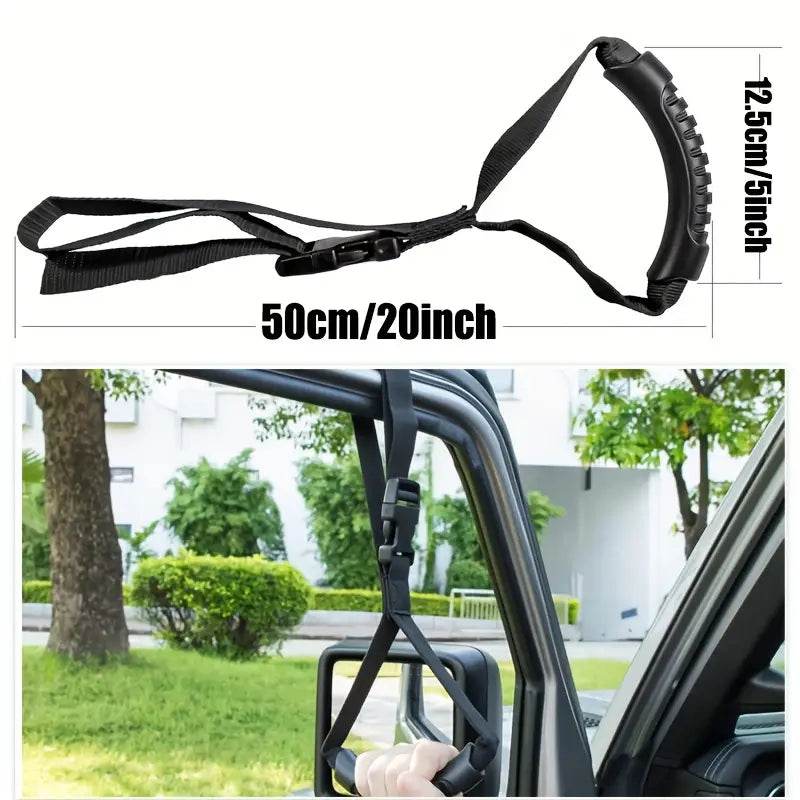 Portable Vehicle Support Handrail - Durable & Stable Car Assist Handle for Seniors & Disabled - Perfect for SUVs, Trucks & Vans