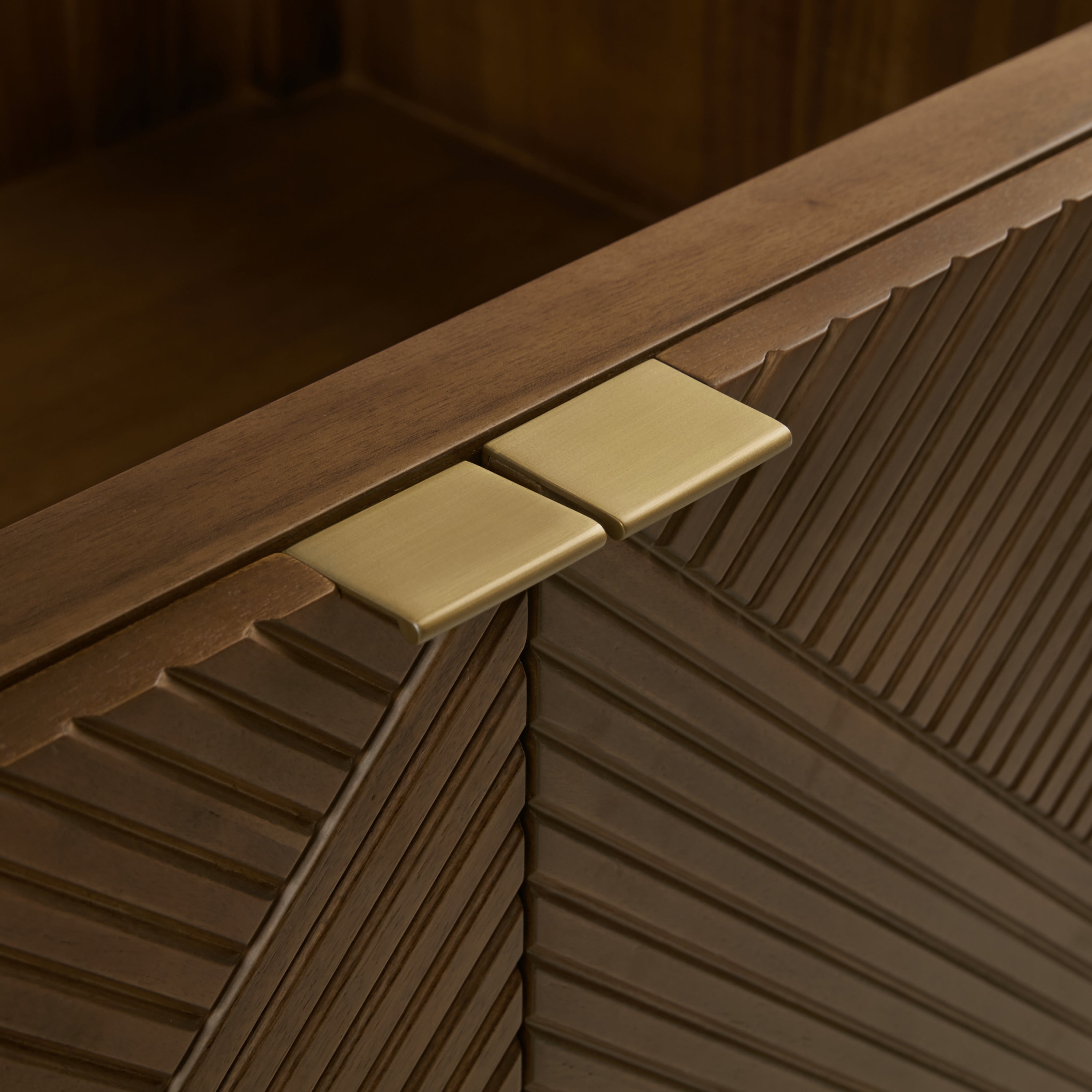 Marcello 72 Inch Double Bathroom Vanity with Sink - Chestnut Finish for Modern Master Bathroom Renovation