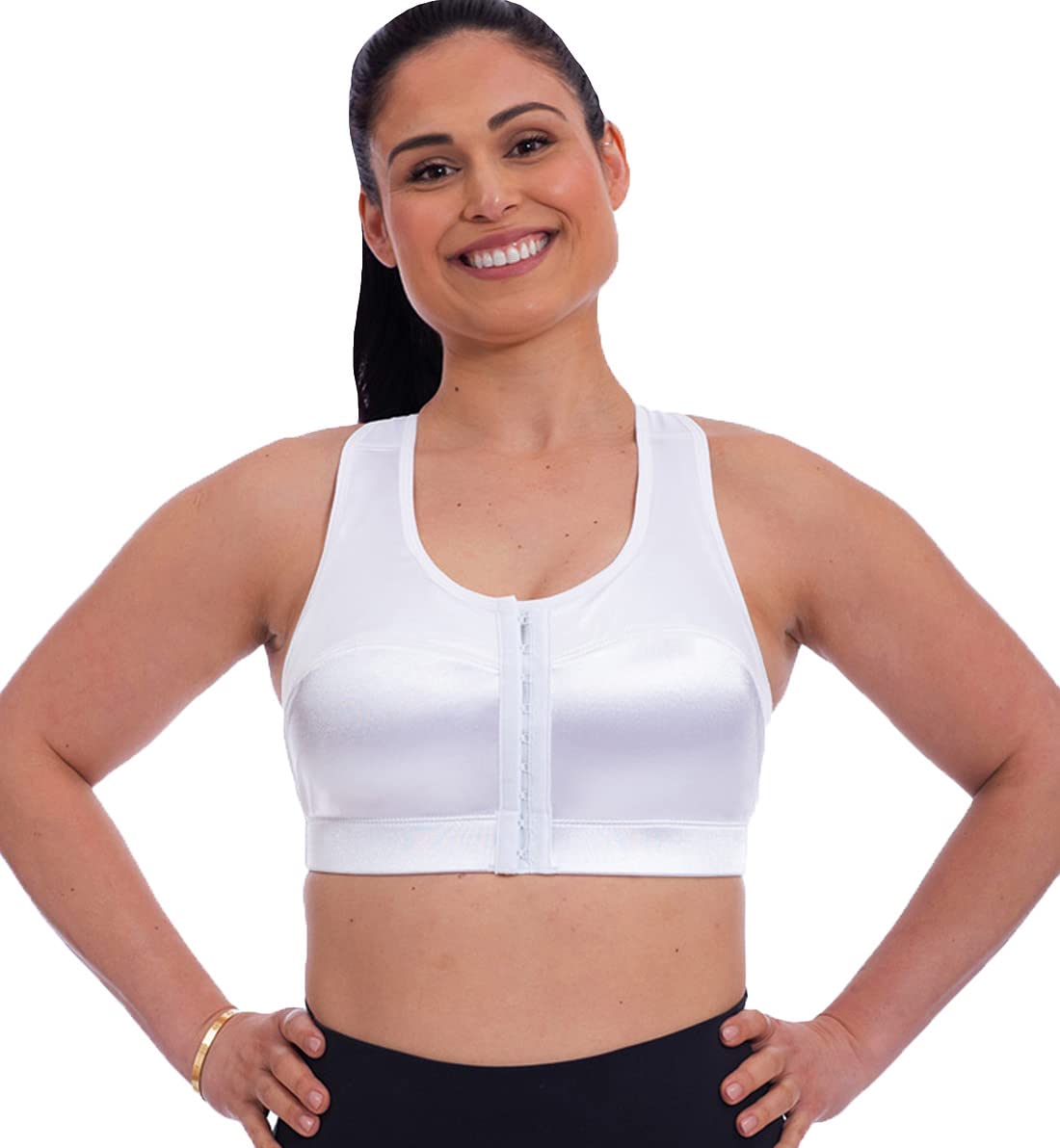 ENELL Women's Full Coverage High Impact Sports Bra (100) - Best for Running, CrossFit & High-Intensity Workouts - Plus Size Support for Active Women
