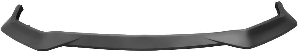 2018-2023 Ford Mustang GT R Spec Style Front Bumper Lip Splitter - PP Unpainted Matte Black (One Piece) | Aerodynamic Upgrade for Street Racing & Car Shows
