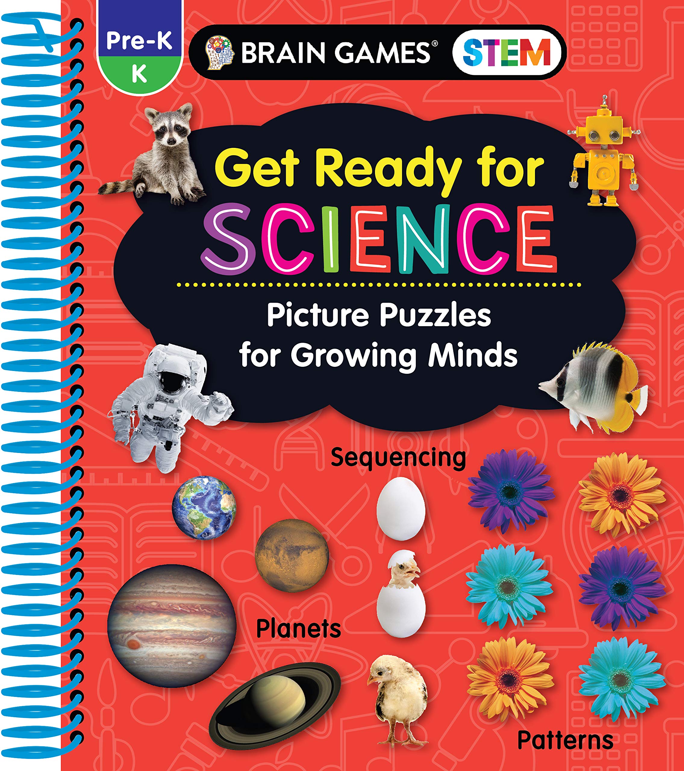 STEM Brain Games: Science Picture Puzzles for Kids - Fun Learning Workbook