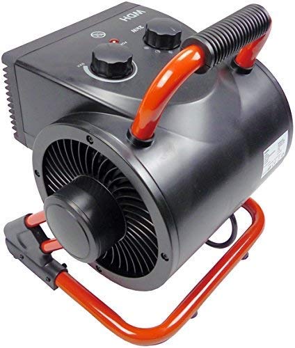 Aktobis Electric Heater with Fan & Frost Protection Monitor WDH-BGP02 - 2000W Modern Space Heater for Home, Office & Winter Use