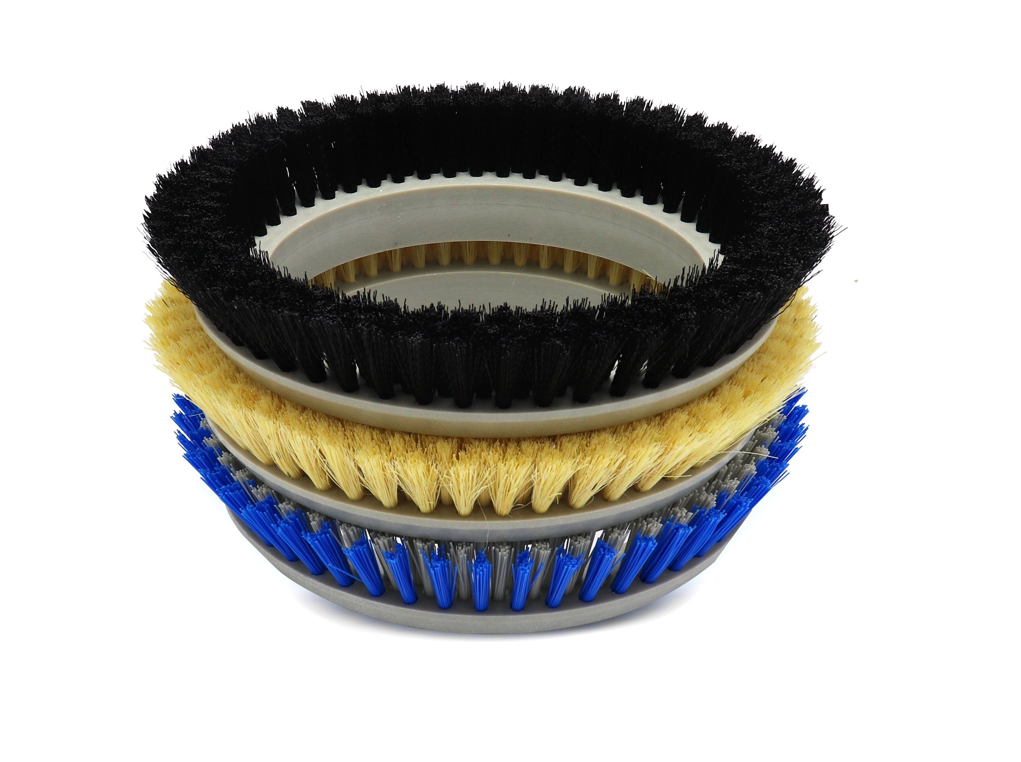 Prolux PLC13 13 Floor Buffer Brush Set - Professional Cleaning Brushes for Hardwood, Tile & Concrete Floors - Perfect for Commercial & Home Floor Maintenance
