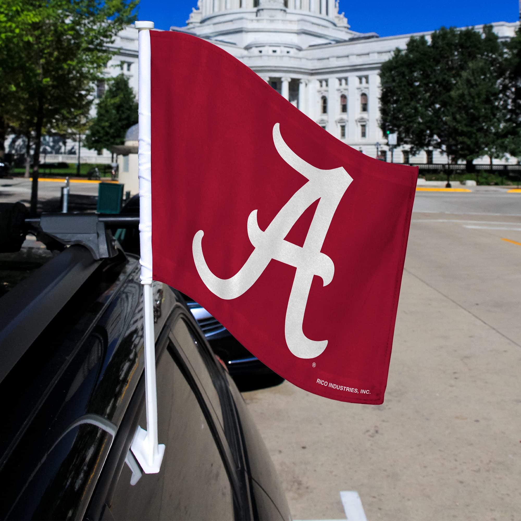 NCAA Double-Sided Car Flag - Durable Team Spirit Accessory for Game Day