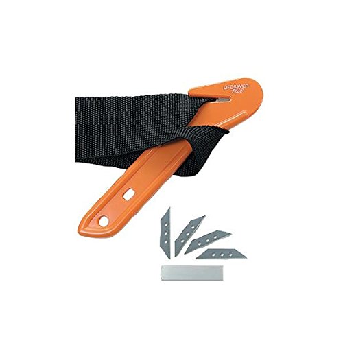 Lifesaver Plus Emergency Seatbelt Cutter with O2 Wrench - 18 Pack for Car Safety, First Aid Kits & Survival Gear