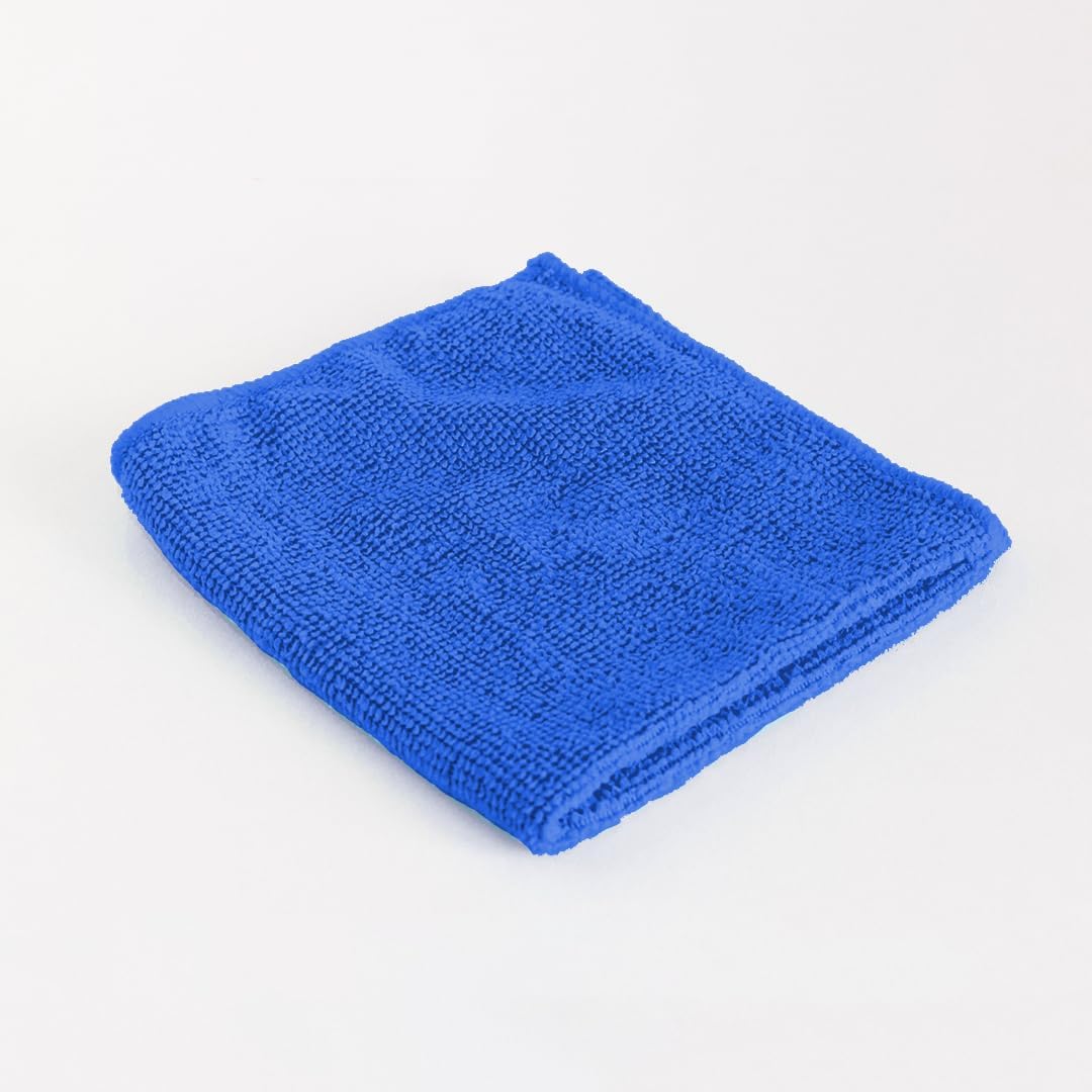 Premium Heart Home Microfiber Face Towel - 400 GSM Ultra Soft Antibacterial Hand & Hair Towel for Men (Blue) - Ideal for Gym, Travel & Skincare Routine
