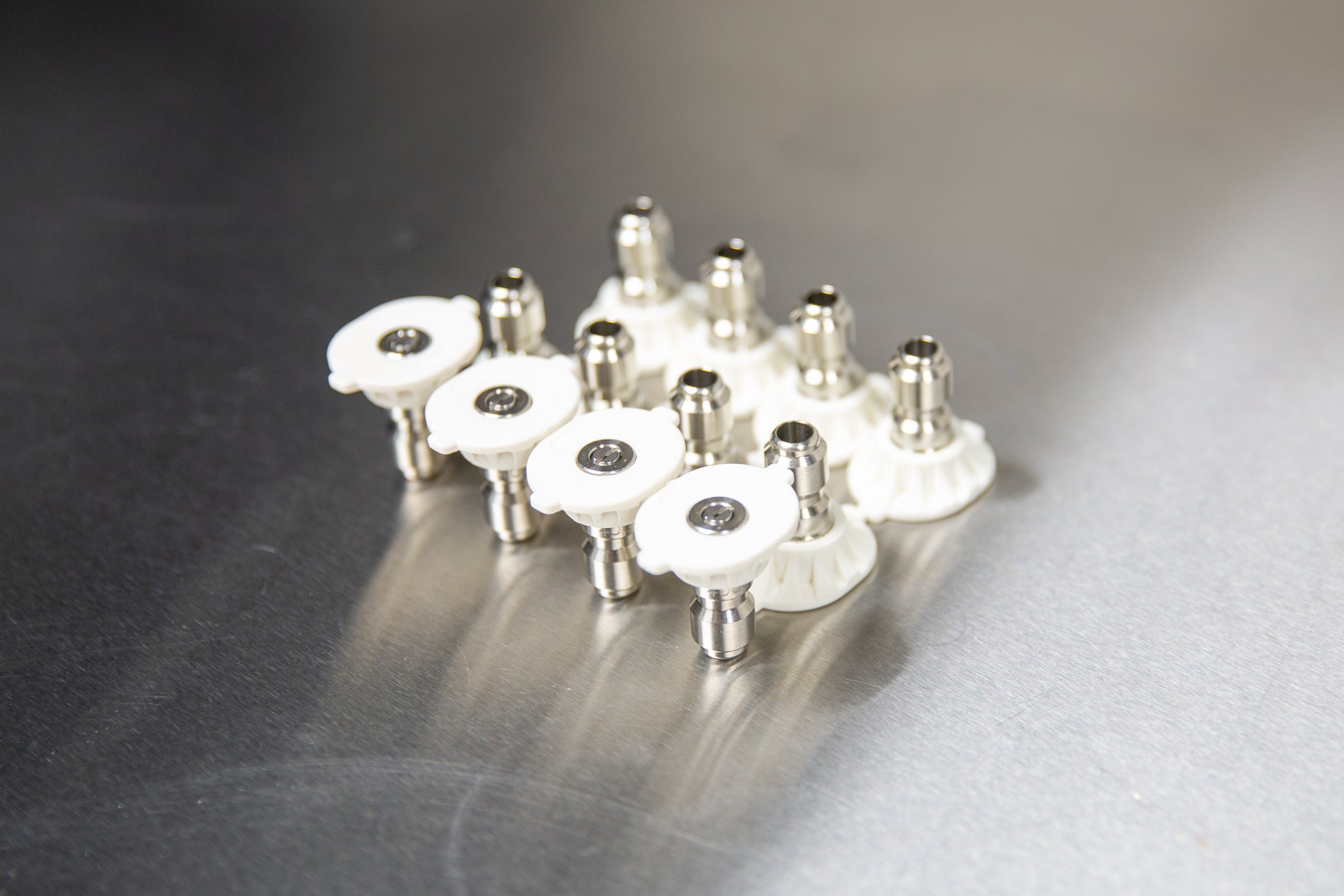 High-Performance White 40 Degree 4.0 Nozzle for 3D Printers - Perfect for PLA, ABS Filaments & Precision Printing Projects