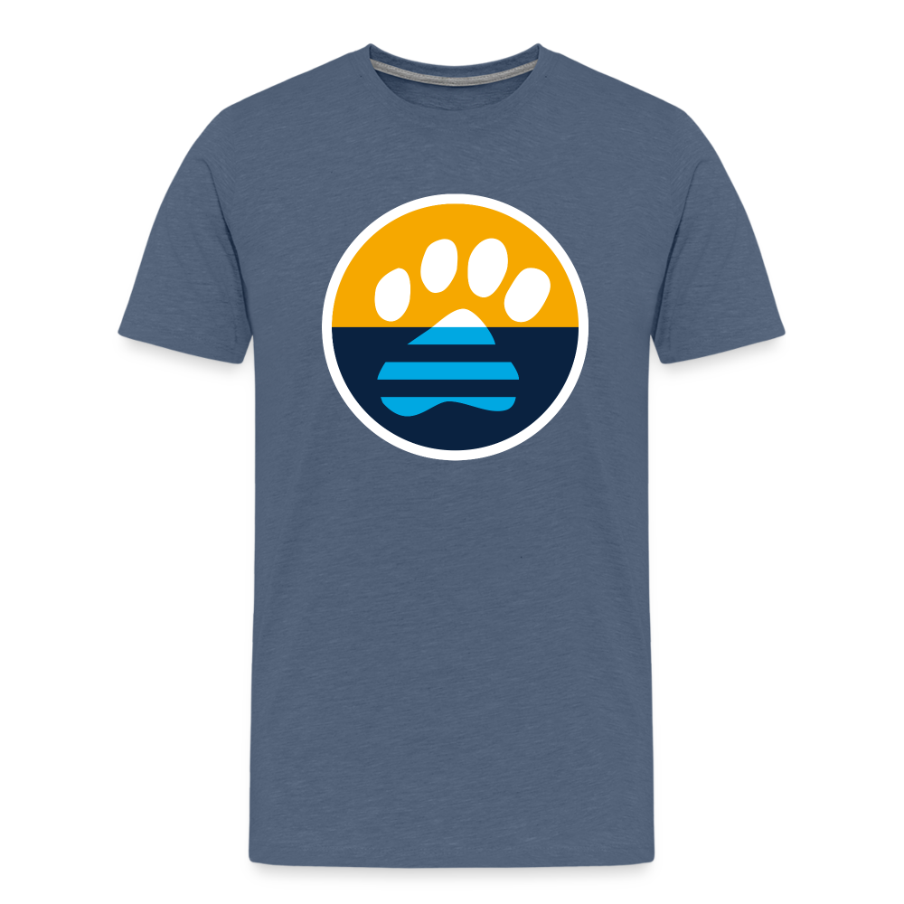 Premium MKE Flag Paw Classic T-Shirt - Comfortable & Stylish Unisex Tee for Casual Wear, Outdoors, and Milwaukee Pride