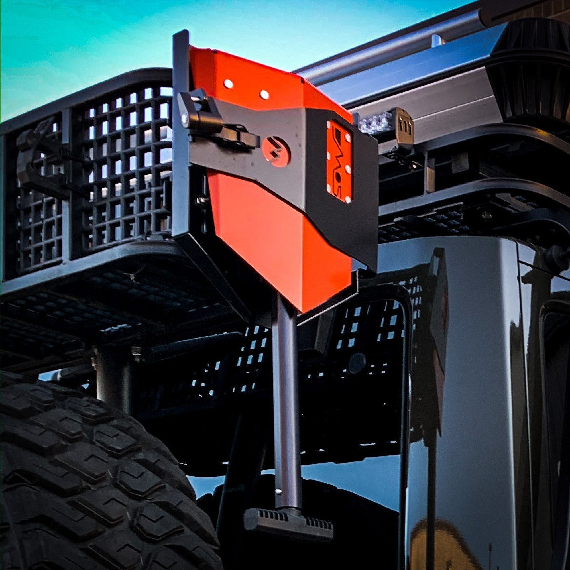 DMOS Delta Shovel Mount - Heavy-Duty Off-Road Shovel Mount for Jeep, Truck & ATV | Secure Storage for Camping, Overlanding & Emergency Preparedness