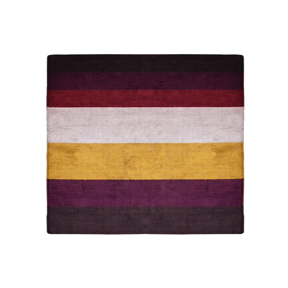 Hand-Knotted Detroit Area Rug - Premium Wool Living Room Carpet for Home Decor, Bedroom, and Office