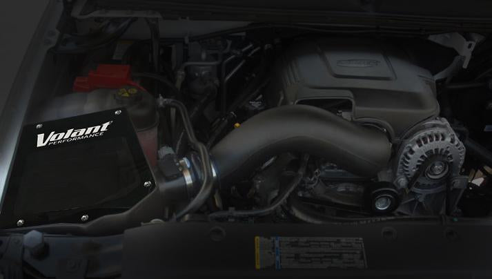 High Performance Closed Box Air Intake System for 2009-2013 Chevy Silverado & GMC Sierra, 2009-2014 GM SUV 4.8L/5.3L/6.0L/6.2L V8 Engines - Cold Air Intake Upgrade for Better Fuel Efficiency & Off-Road Adventures