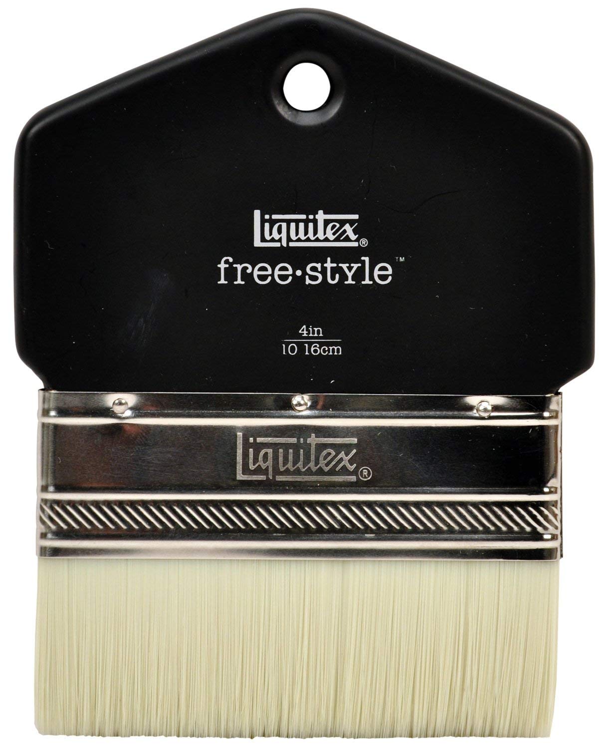 Liquitex 1301004 Professional Freestyle Large Scale Brush - 4 Inch Paddle Brush for Acrylic Painting - Perfect for Canvas, Murals & Large Art Projects