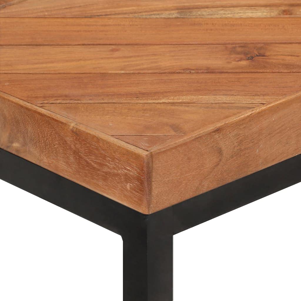 Solid Acacia & Mango Wood Dining Table - 47.2
