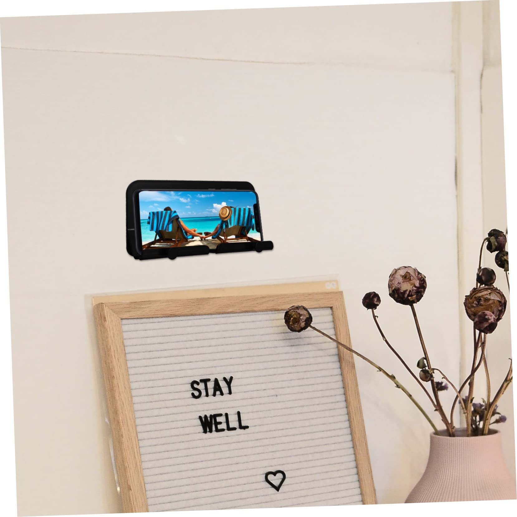 Hemobllo Phone Stand Holder - Easy to Install ABS Tablet & Mobile Phone Support for Desk, Bed, Office, and Travel Use