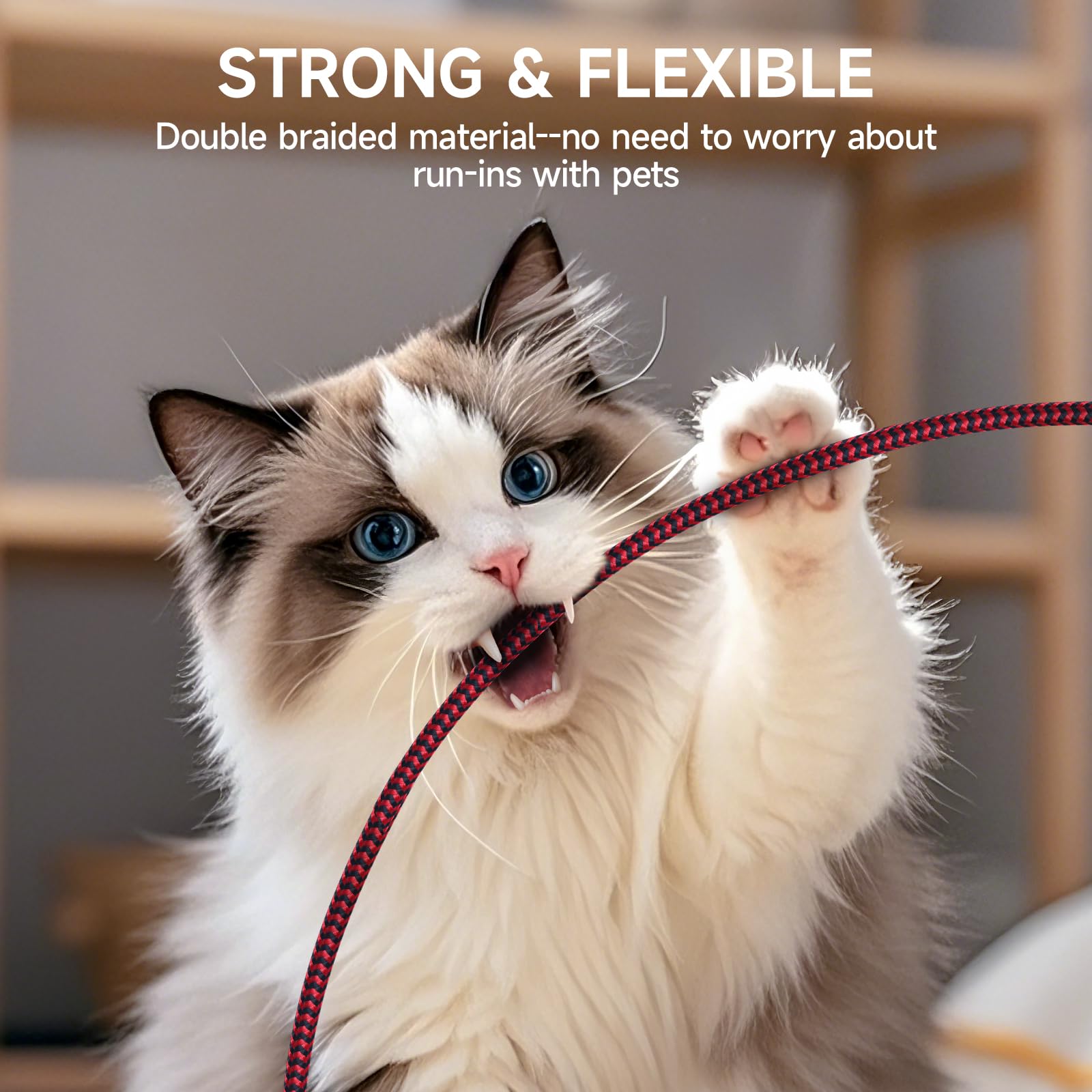 20 FT USB 2.0 Printer Cable A to B Cord - Compatible with HP, Epson, Brother, Dell, Lexmark Printers - High Speed Data Transfer for Home & Office Printing Needs