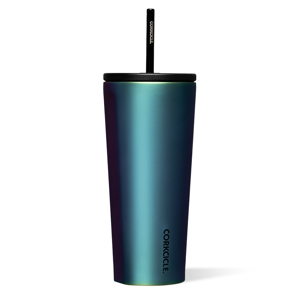 Insulated Stainless Steel Cold Cup - Double Wall Vacuum Insulated Tumbler for Iced Coffee, Tea & Cold Drinks - Keeps Beverages Cold for Hours - Perfect for Office, Travel & Outdoor Activities