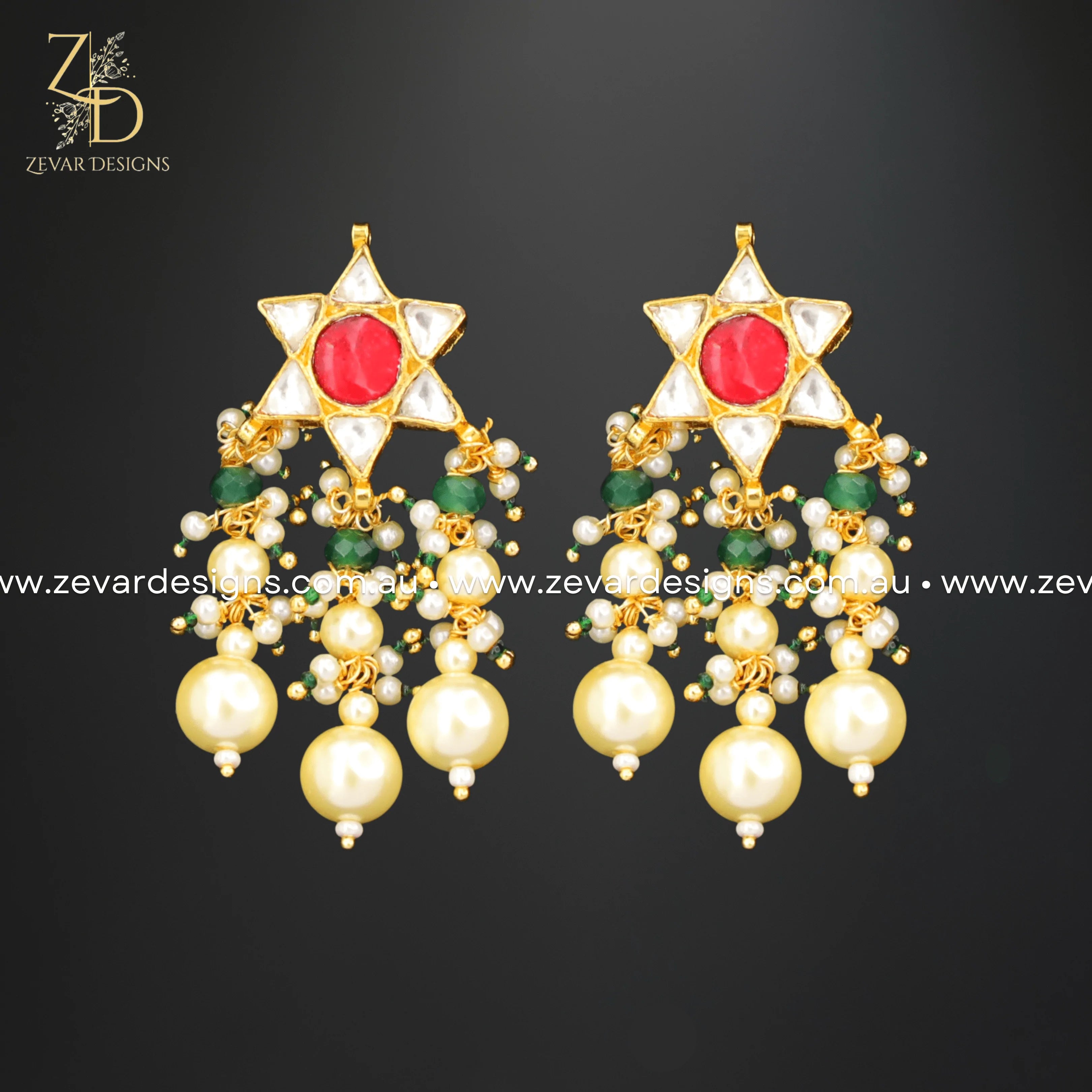 Pachi Kundan Multicolor Choker Necklace Set - Elegant Indian Jewelry for Women, Party Wear & Festive Occasions