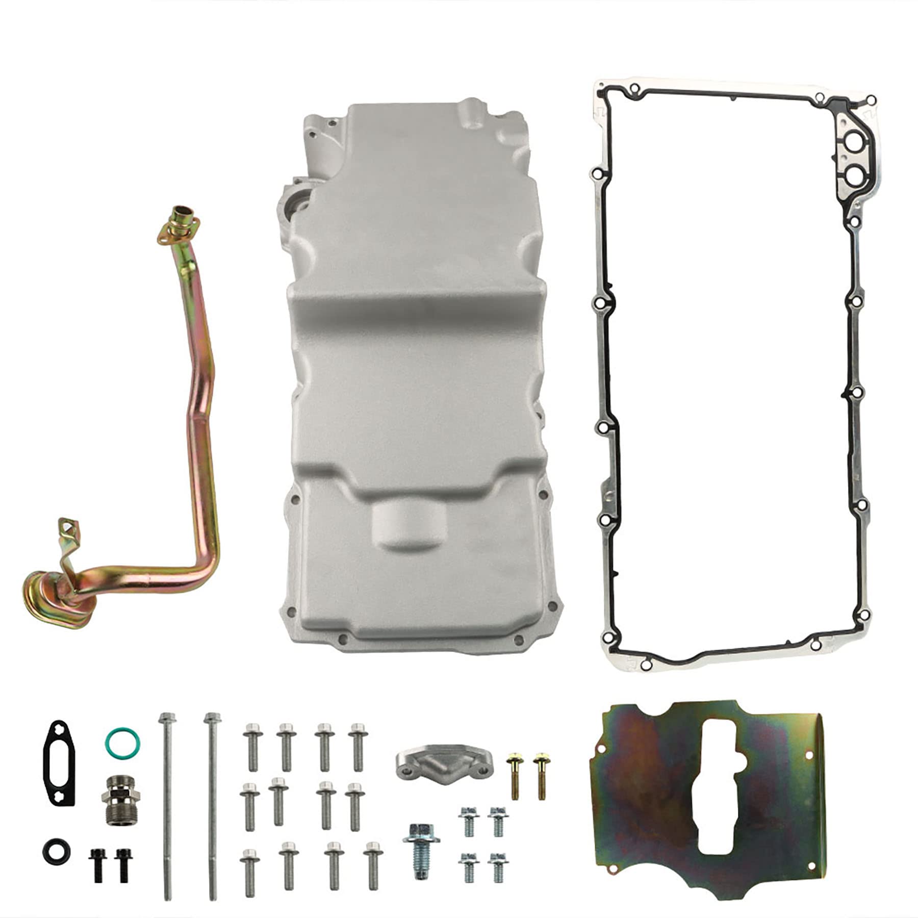 Marddpair Low Profile LS Swap Oil Pan Gasket Kit 302-2 - Compatible with Camaro, Firebird F-Body, G-Body, A-Body, Ventura & Nova LS1 LS2 LS3 Engines - Perfect for Engine Swaps & Performance Upgrades