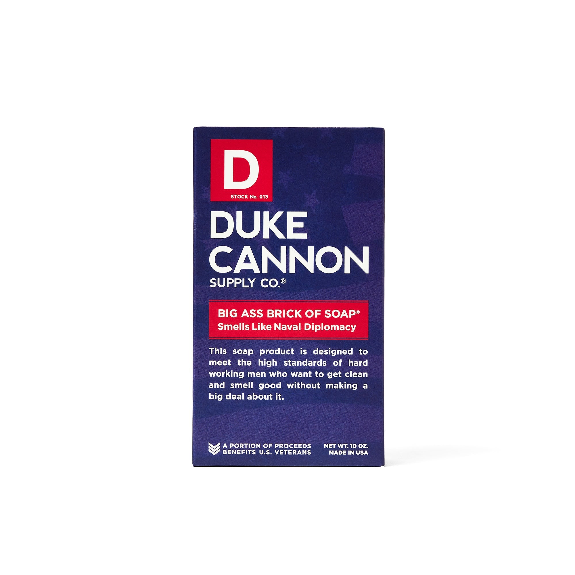 Duke Cannon Naval Supremacy Soap Bar for Men - Military Grade, Long Lasting Scent, All Natural Ingredients - Perfect for Shower, Gym & Outdoor Adventures