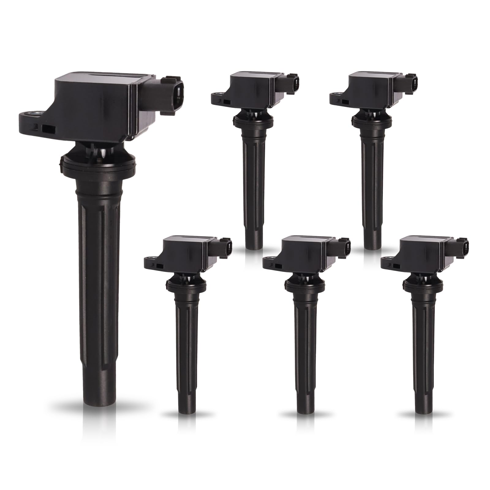 6 Pack Ignition Coil Pack Replacement for Suzuki Grand Vitara 2006-2008 V6 2.7L - Compatible with Part Numbers 3340065J00 UF562 602592764140 5C1785 E1062 522140 - Perfect for Engine Performance & Tune-Up Maintenance