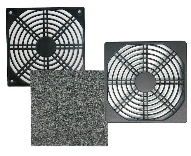 92mm Fan Filter Grill - Durable Dust Protection for PC Cooling Fans | Ideal for Computer Cases, Gaming Rigs & Server Cabinets