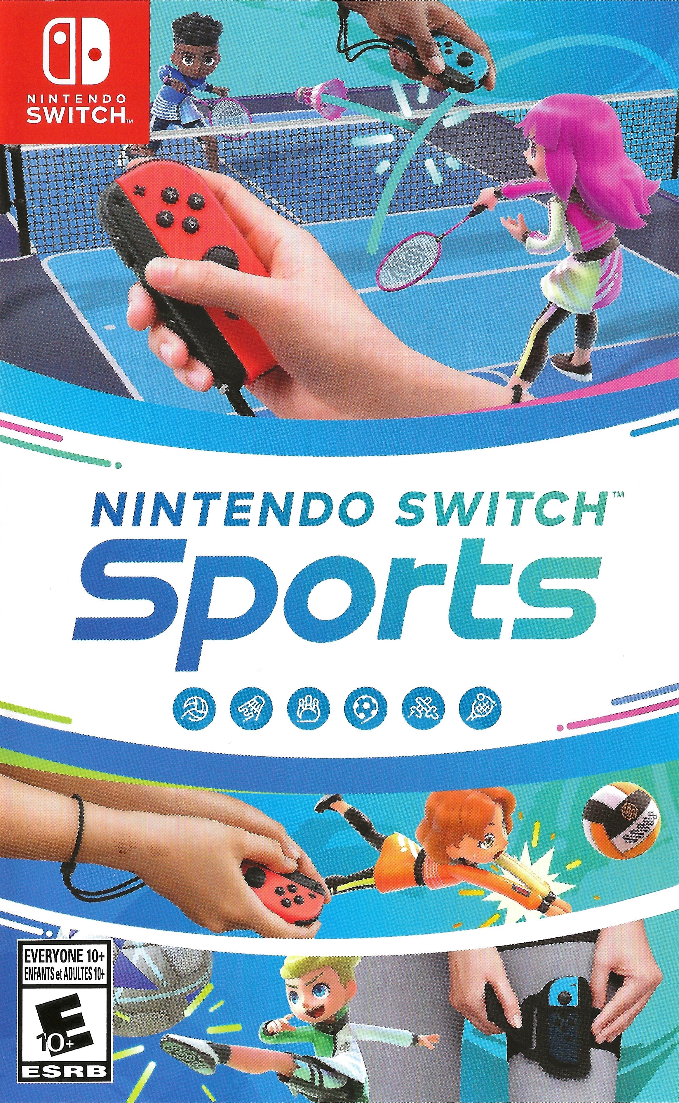 Nintendo Switch Sports - Multiplayer Video Game for Family & Friends | Fun Fitness & Sports Simulation for Indoor & Outdoor Play