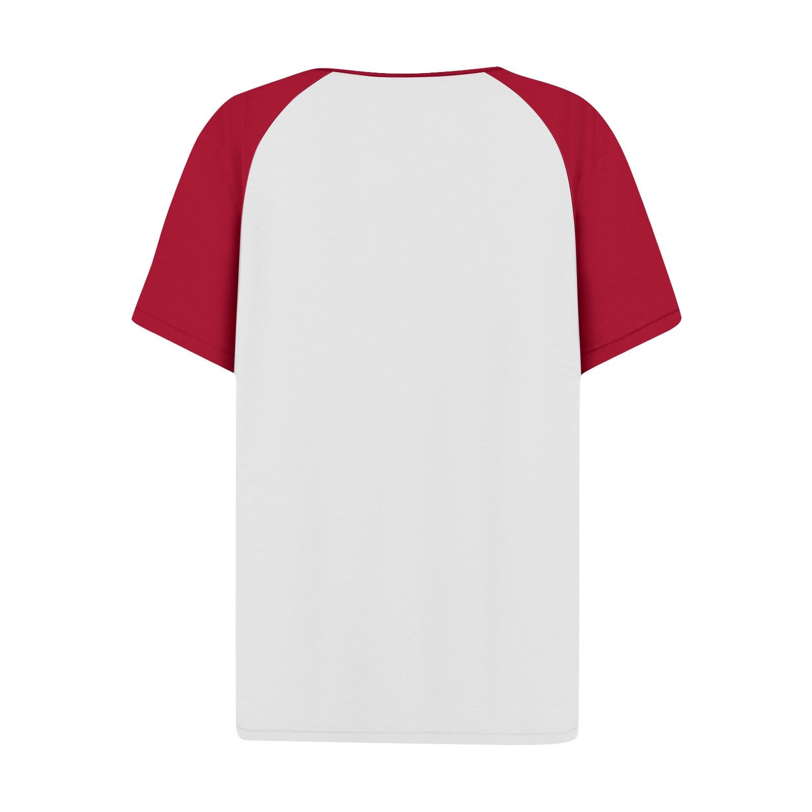 Women's Summer Tops - 3/4 Sleeve Cute Printed Graphic Tees & Casual Blouses | Plus Size Pullover Shirts for Everyday Wear, Office & Outings