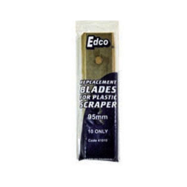 Edco 95mm Scraper Blade - Heavy Duty Floor Scraper Tool for Tile, Vinyl & Epoxy Removal - Perfect for Home Renovation and Construction Projects