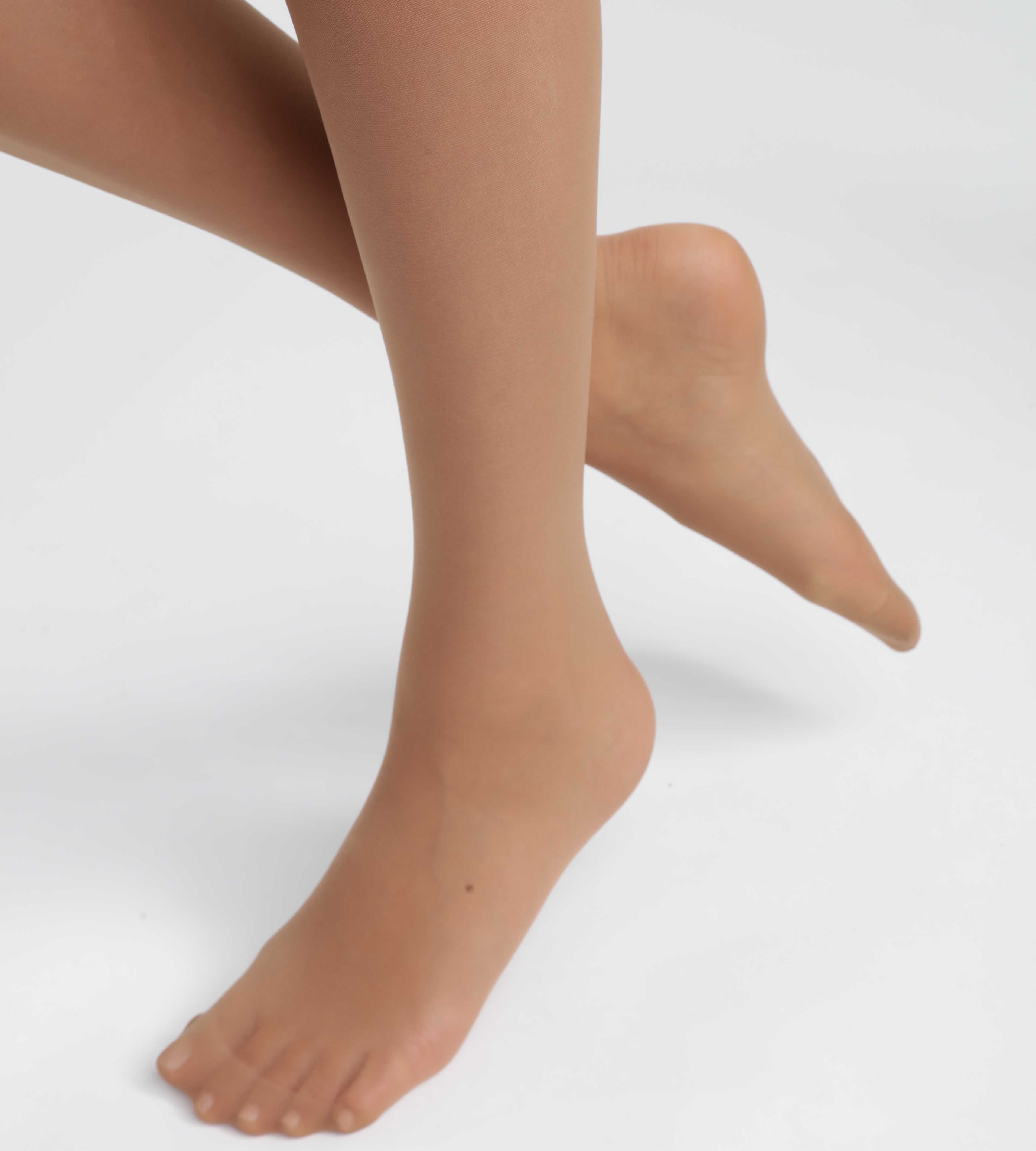 2 Pairs of Recycled Semi-Opaque Tights in Cinnamon - Dim Good Brand - Perfect for Office Wear, Fall Fashion & Everyday Comfort
