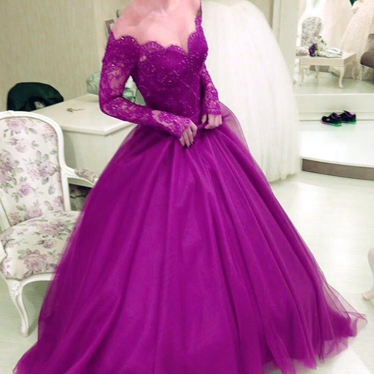 Elegant Long Sleeve Tulle Prom Dress with Nude Neckline - Perfect for Homecoming, Ball Gowns & Formal Evening Events