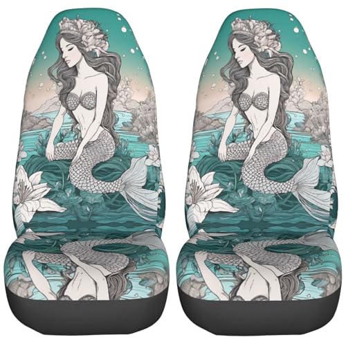 Fantasy Mermaid In Lake