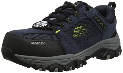 Navy Suede Leather W Textile