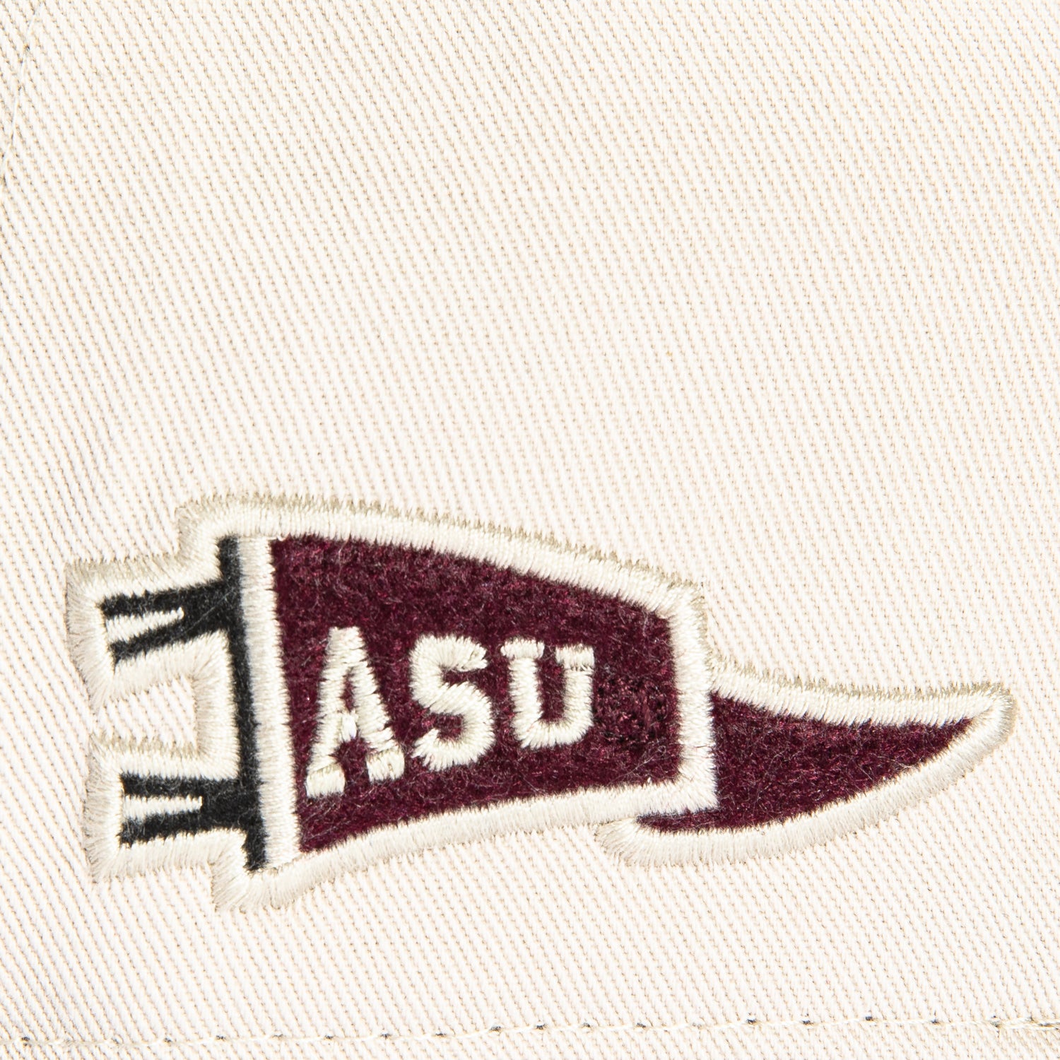 47 Brand Arizona State Sun Devils Grand Stand Adjustable Cleanup Hat - Khaki & Maroon College Baseball Cap for Men & Women - Perfect for Game Day, Tailgating, and Casual Wear