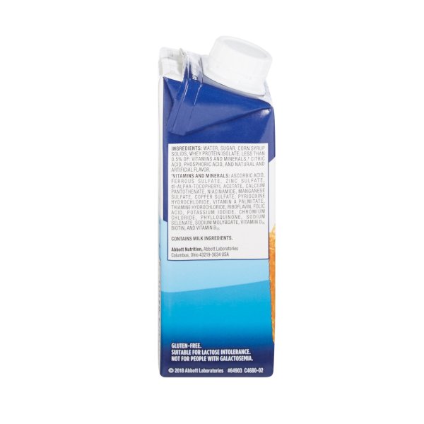 Ensure Clear Therapeutic Nutrition Drink, 8 oz Carton - Immune Support & Hydration for Adults, Great for Post-Surgery Recovery & Meal Replacement