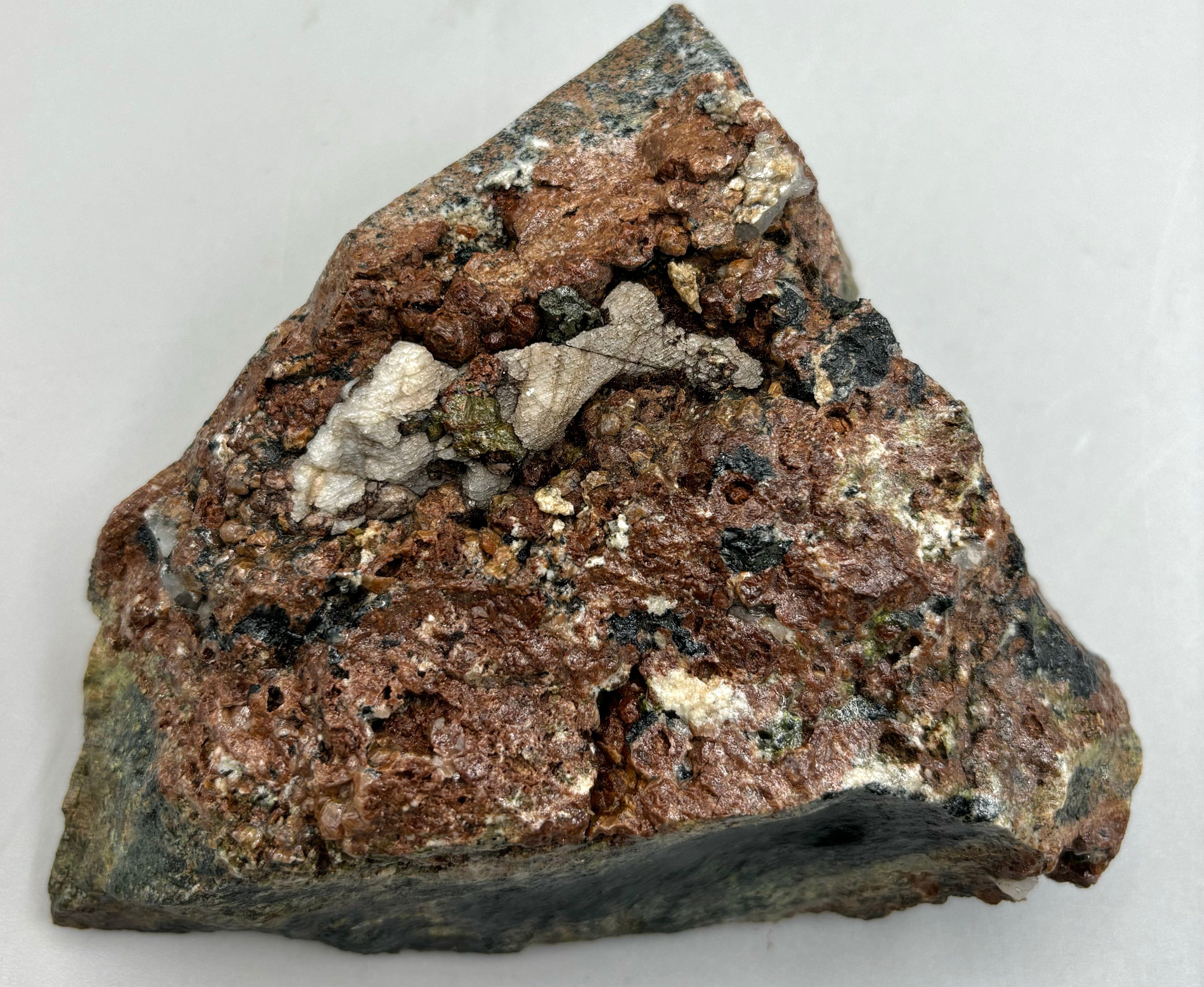 Natural Andradite Garnet & Epidote in Skarn - Rare Mineral Specimen for Collectors, Jewelry Making & Geological Study | Perfect for Display Cases, Gemstone Crafting & Science Education