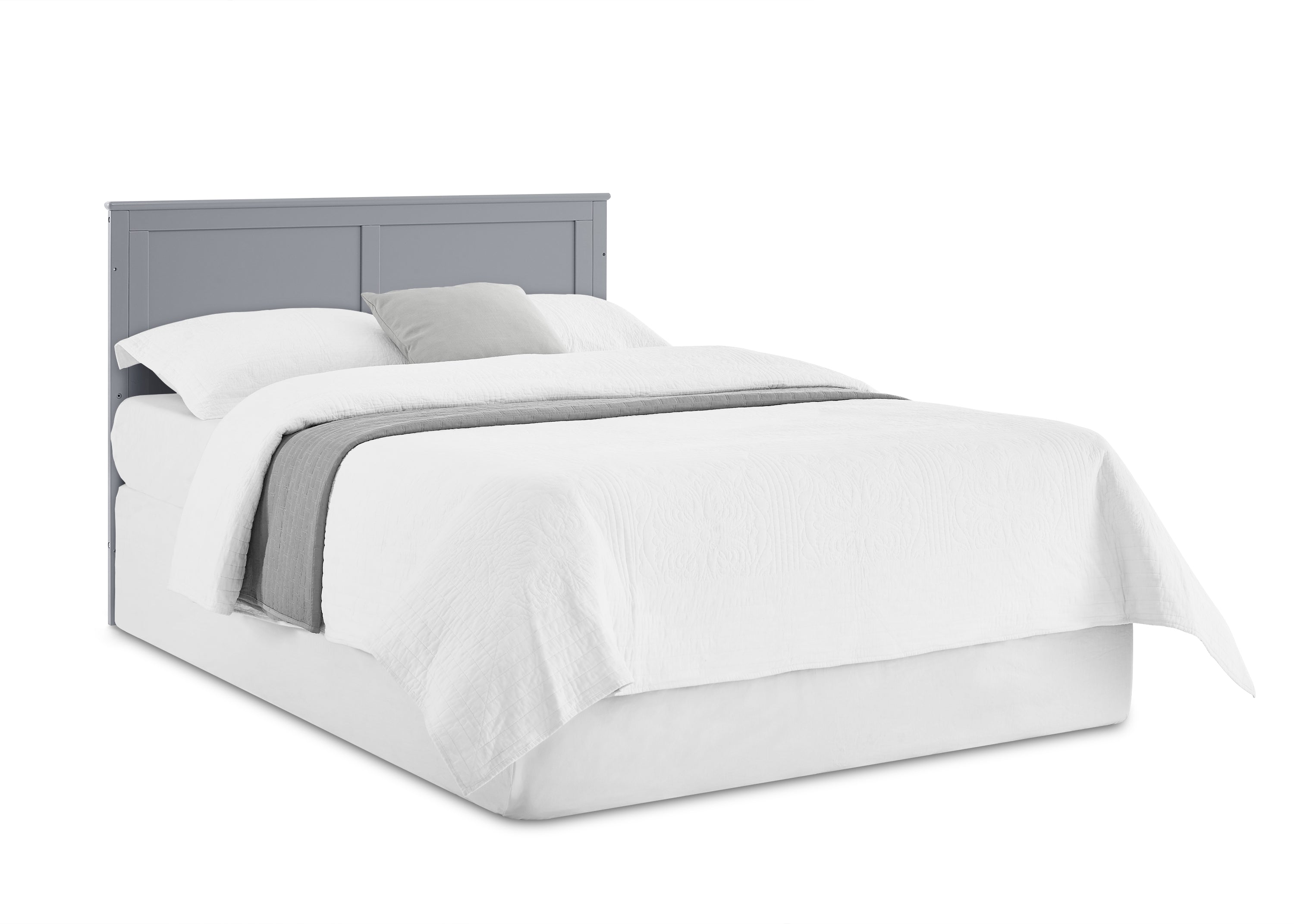 Logan 6-in-1 Convertible Baby Crib with Underdrawer Storage - White Nursery Furniture for Newborn to Toddler Bed | Perfect for Small Spaces & Modern Nurseries