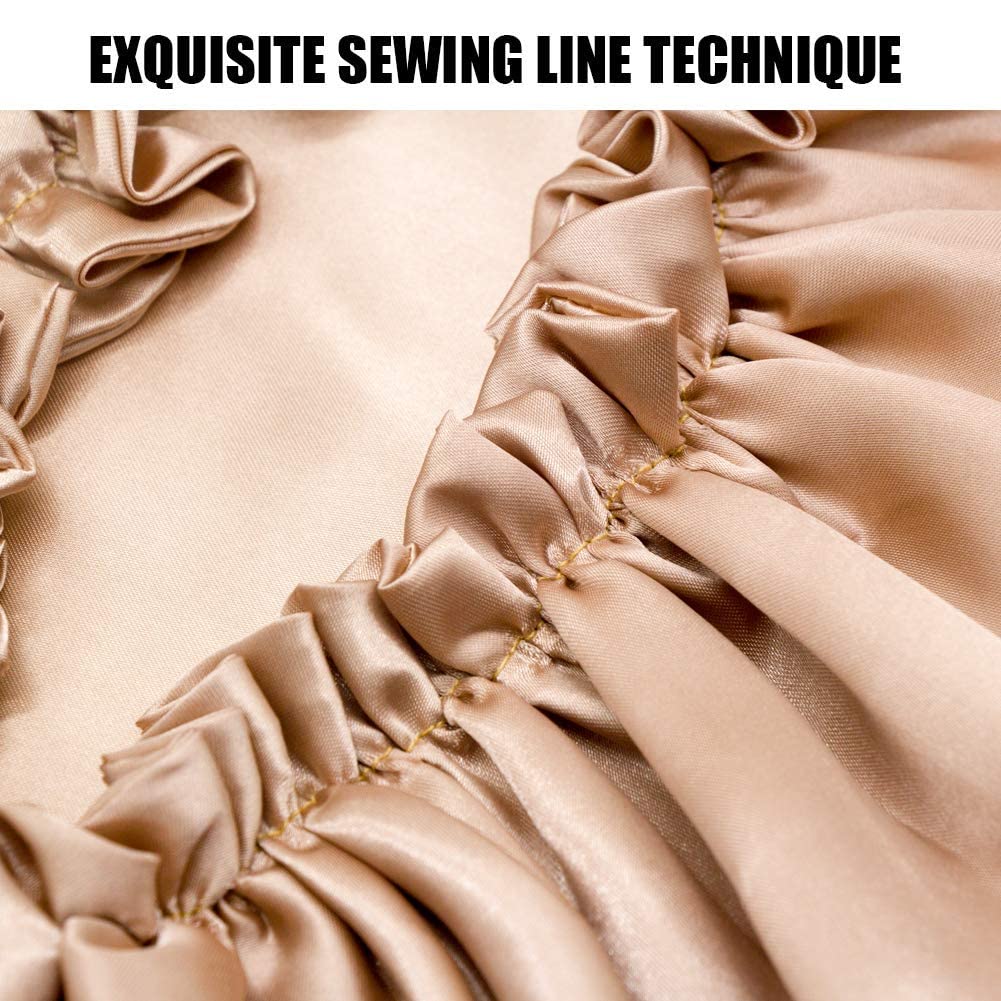 AP SALES Silk Hair Bonnet for Sleeping with 3 Satin Scrunchies - Adjustable Satin Hair Cap for Curly Hair & Natural Hair Care - Perfect for Nighttime Hair Protection & Travel Accessories