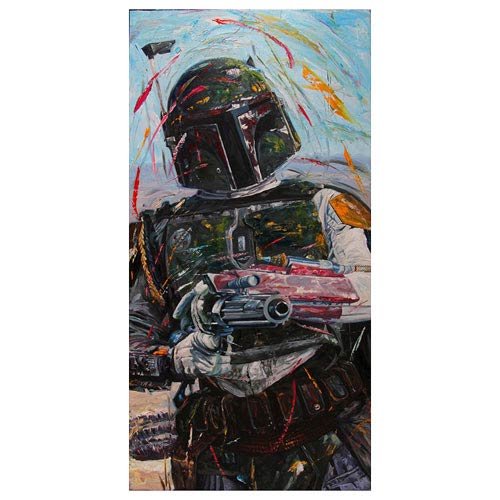 Star Wars Boba Fett 'A Good Day To Die' Giclee Art Print - Premium Wall Decor for Home, Office & Star Wars Fan Collection
