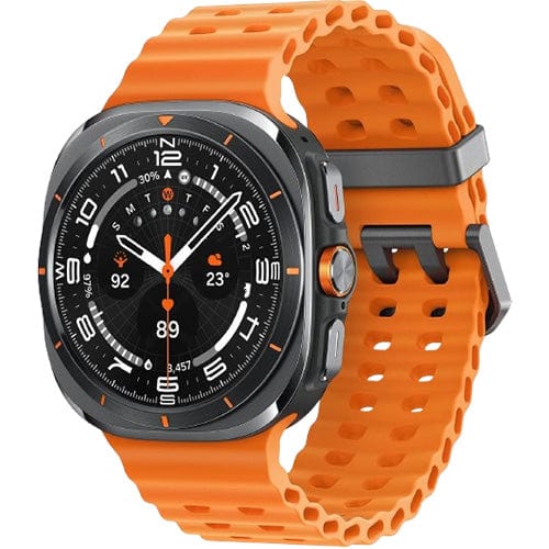 Samsung Galaxy Watch Ultra 47mm Titanium Grey Smartwatch with 4G LTE - Fitness Tracker, Heart Rate Monitor, Sleep Tracking for Running, Swimming & Outdoor Activities