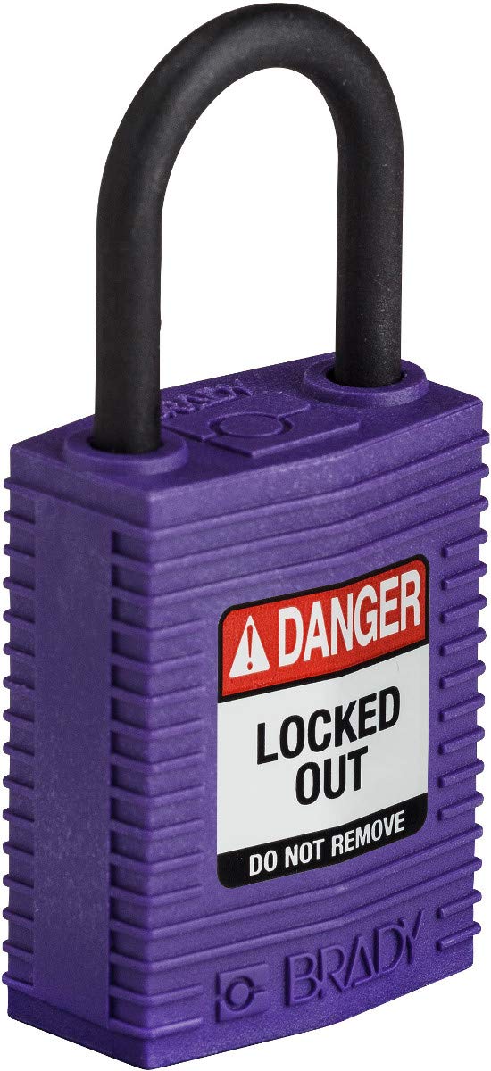 Brady SafeKey Lockout Padlock - 1.0