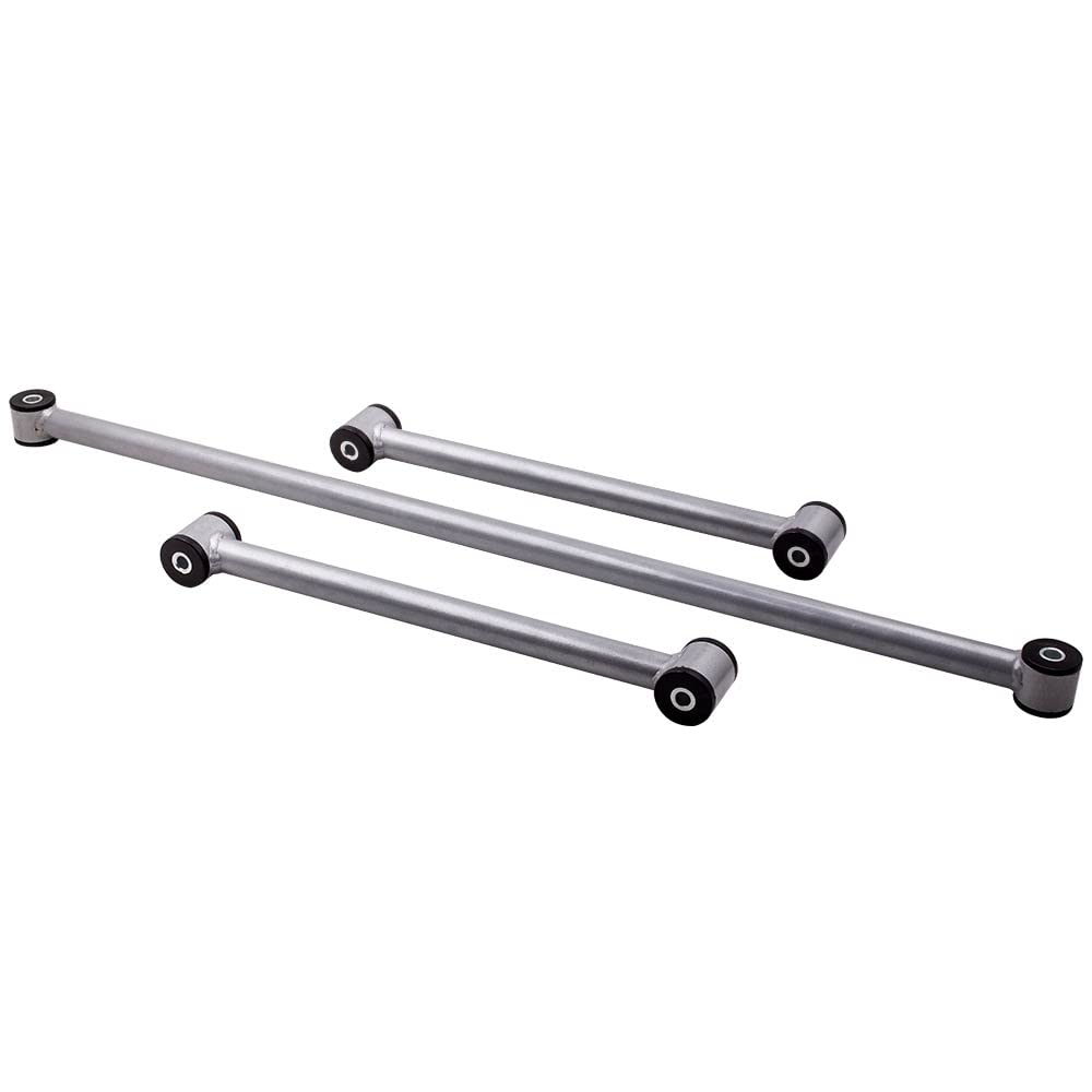 High-Performance maXpeedingrods Rear Track Bar & Trailing Arm Kit for 1982-2002 GM F-Body (Chevy Camaro/Pontiac Firebird) - Lower Control Arm & Panhard Bar Upgrade for Enhanced Stability & Handling | Perfect for Street Racing, Drifting & Performance Tuning