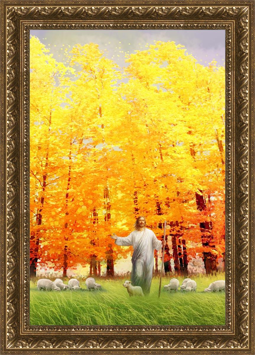 Autumn Breeze By Yongsung Kim - Premium Korean Wall Art Print for Home & Office Decor - Perfect for Living Room, Bedroom, and Gift Giving