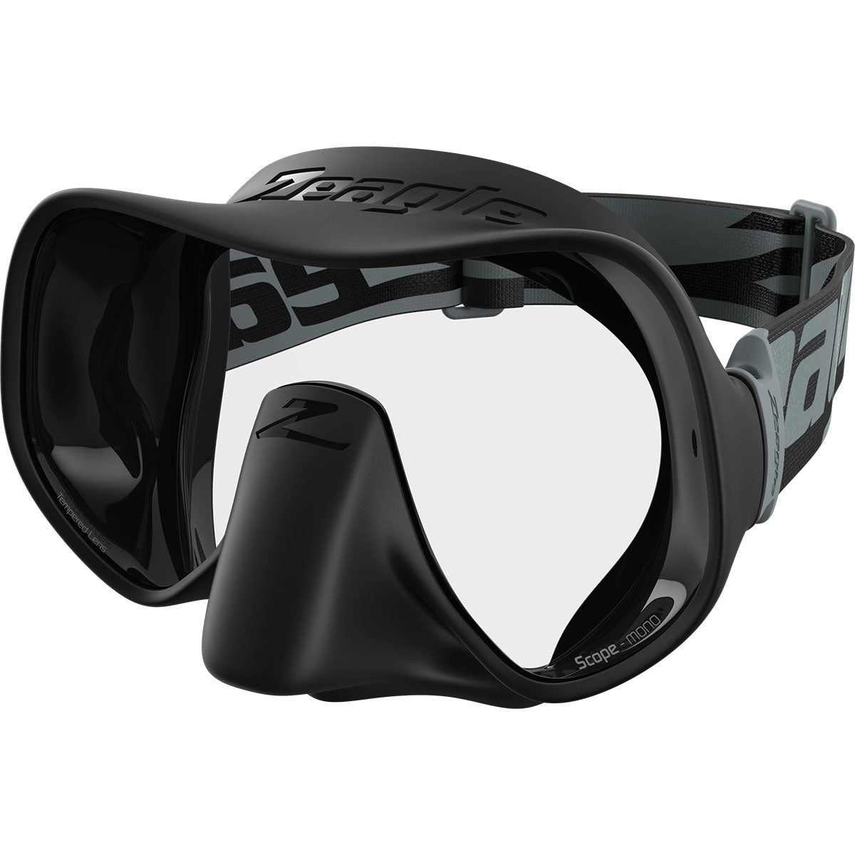 Zeagle Scope Mono Snorkel - High-Performance Snorkeling Gear for Scuba Diving & Ocean Exploration - Perfect for Underwater Adventures & Marine Life Observation