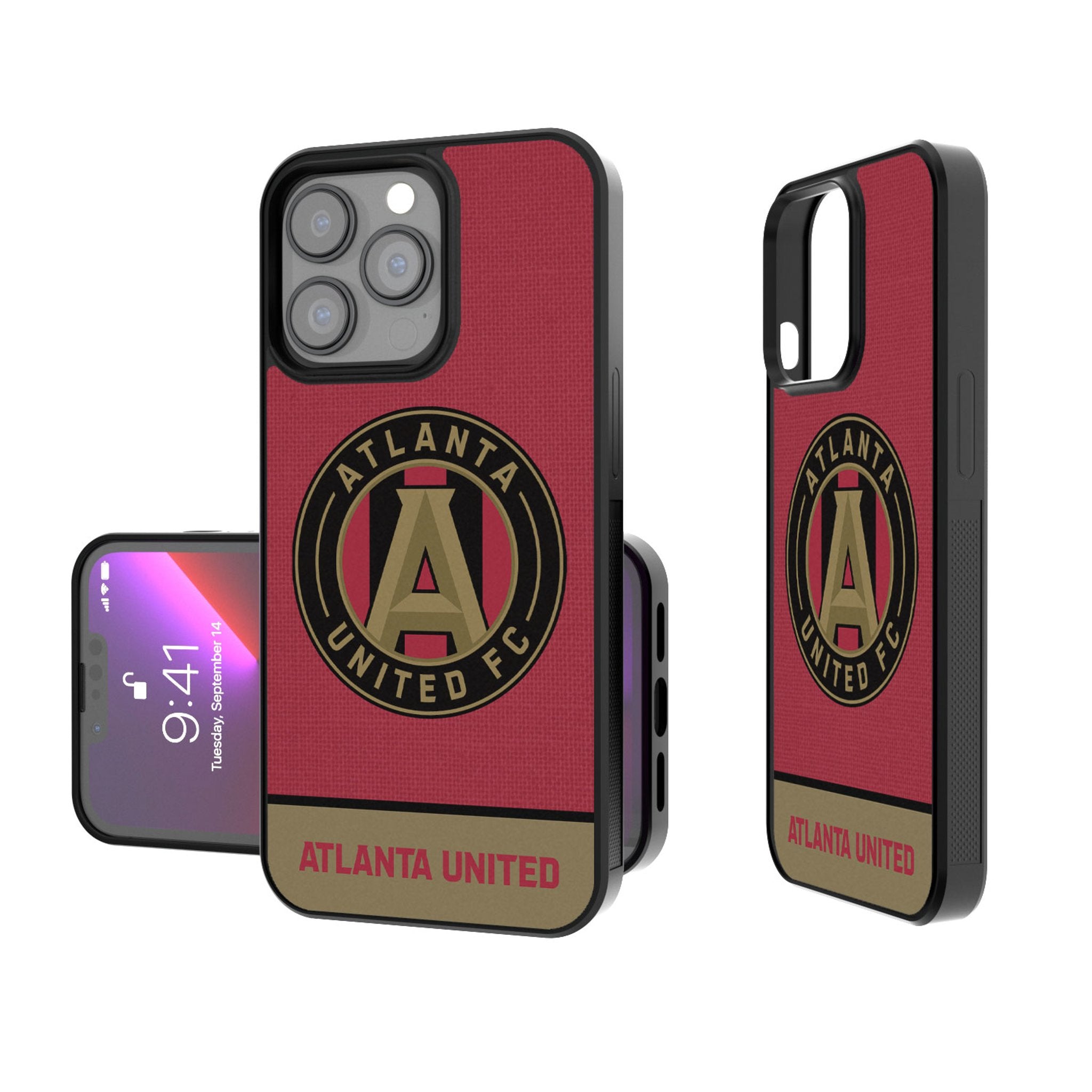 Atlanta United FC Endzone Solid Bump Phone Case - Durable Protective Cover for iPhone & Samsung - Perfect for Soccer Fans & Game Day Support