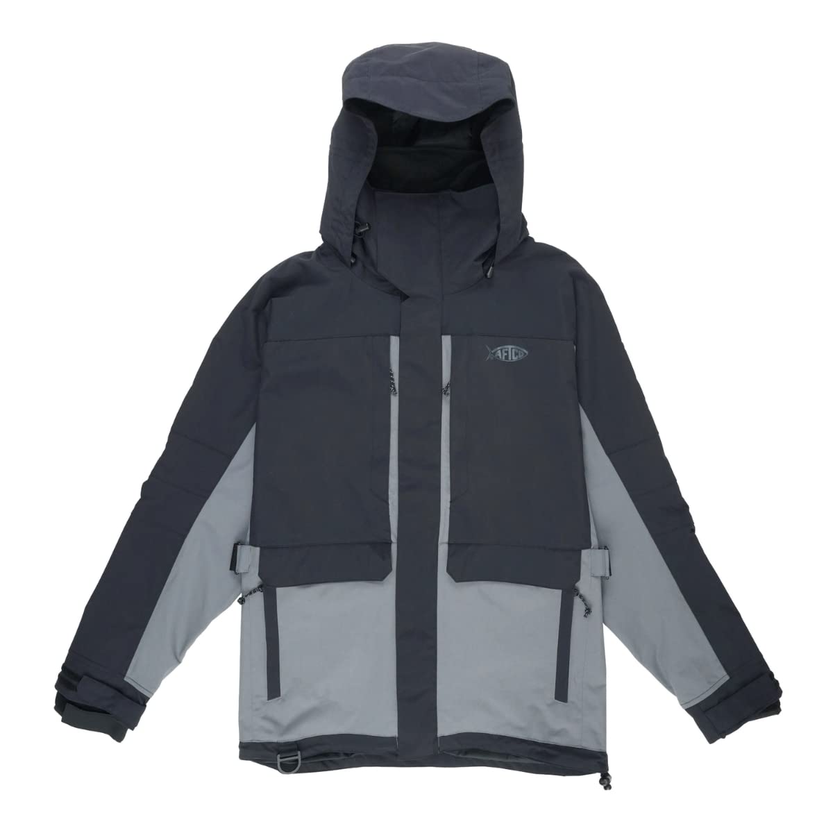 AFTCO Men's Hydronaut Fishing Jacket - Waterproof Windbreaker for Outdoor Sports (Size MJ33CHRM) - Ideal for Boating, Hiking & Cold Weather Protection